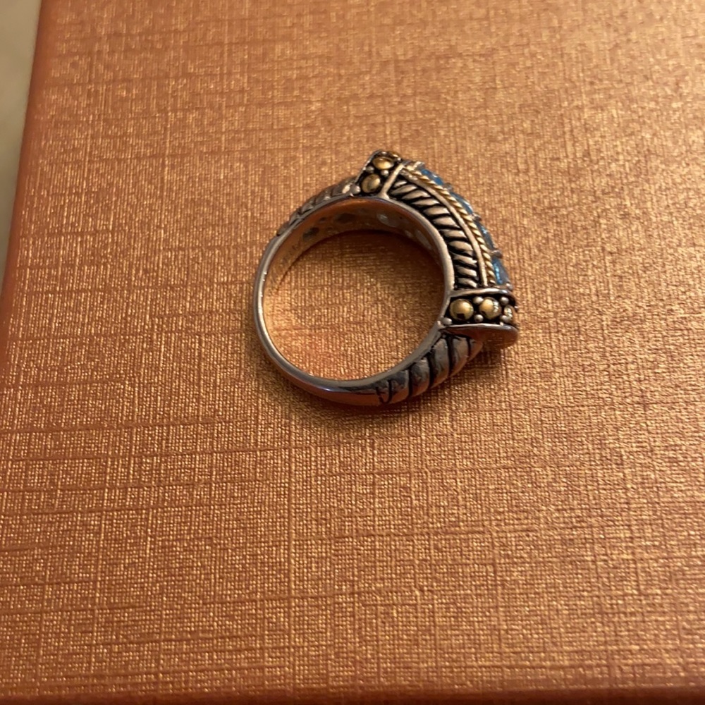 Effy blue topaz ring - Picture 4 of 4
